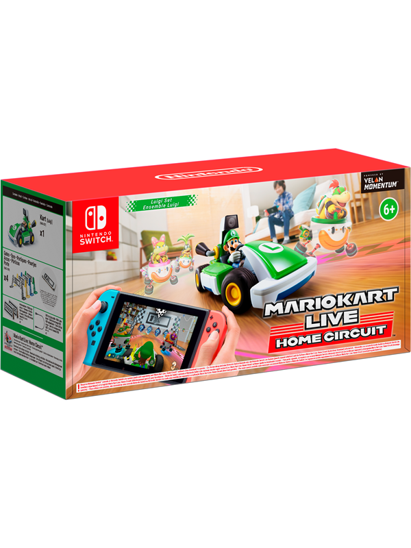 Mario Kart Live: Home Circuit (Luigi-Set) - Nintendo Switch - 12 - Kilpa-ajo