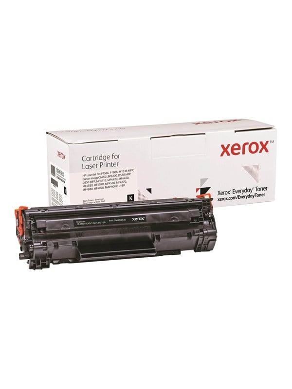 Xerox - Musta - compatible - toner cartridge (alternative for: HP CE278A Canon CRG-126 Canon CRG-128)