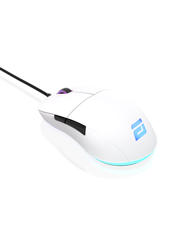 Endgame Gear XM1 RGB - Valkoinen - Pelihiiri - Optinen - 5 painiketta - Valkoinen RGB-valolla