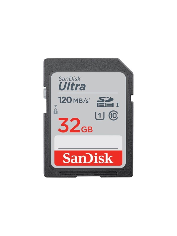 SANDISK Ultra SD - 120MB/s - 32GB