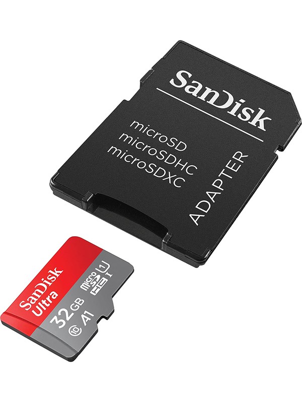 SANDISK Ultra microSD/SD - 120MB/s - 32GB