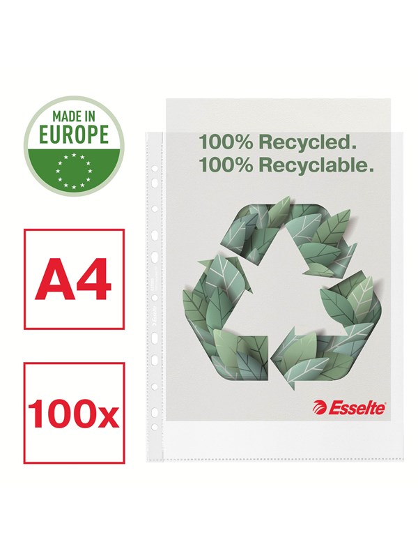 Esselte Recycle kansiotasku A4 MAXI Premium