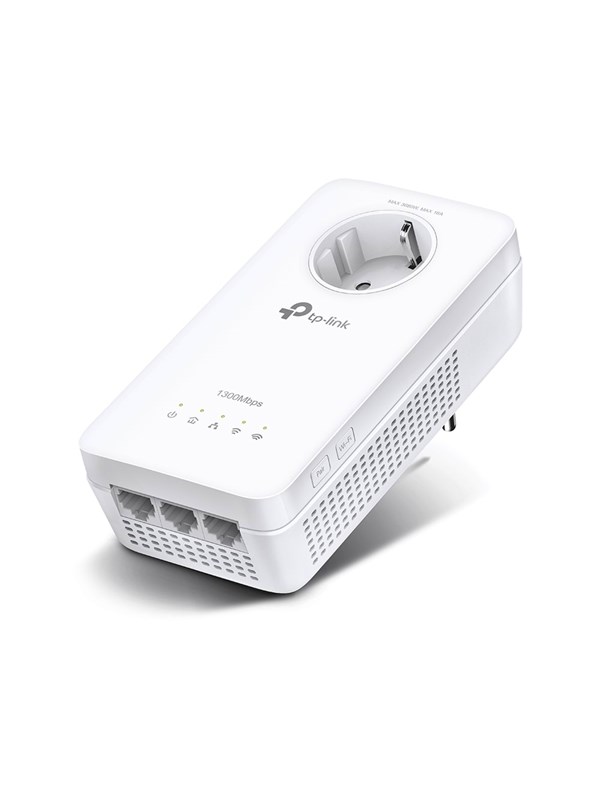 TP-Link TL-WPA8631P AV1300 Gigabit Passthrough Powerline AC Wi-Fi Extender (1-Pack) Homeplug / PowerLine