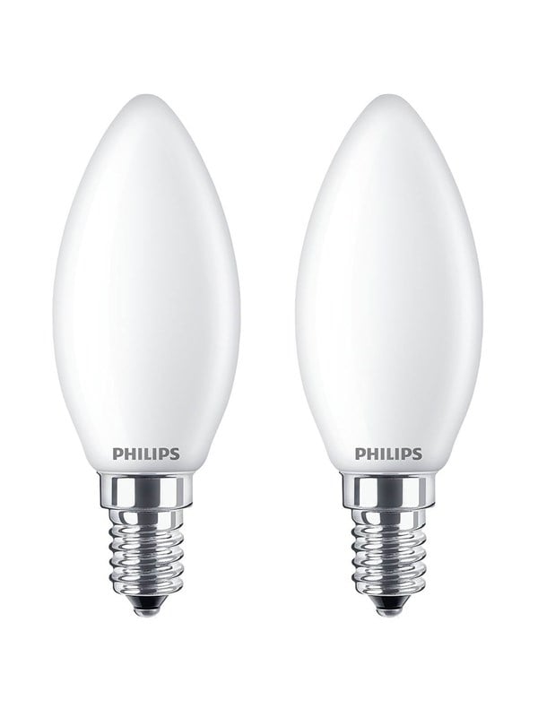 Philips LED-lamppu LED-klassikko 40W B35 E14 WW FR ND 2PF/6 E14