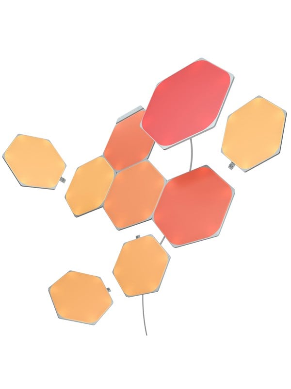 Nanoleaf Shapes - Hexagons aloituspakkaus - 9 Paneelia