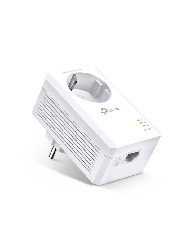 TP-Link Powerline TL-PA7017P AV1000 Gigabit Passthrough Powerline -sovitin Homeplug / PowerLine