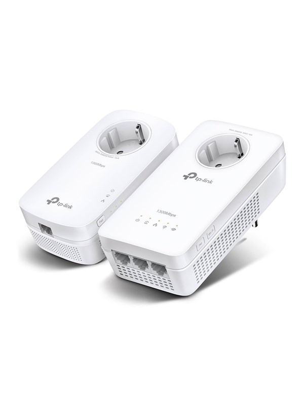 TP-Link TL-WPA8631P KIT AV1300 Gigabitin läpivienti Powerline ac Wi-Fi -pakkaus Homeplug / PowerLine
