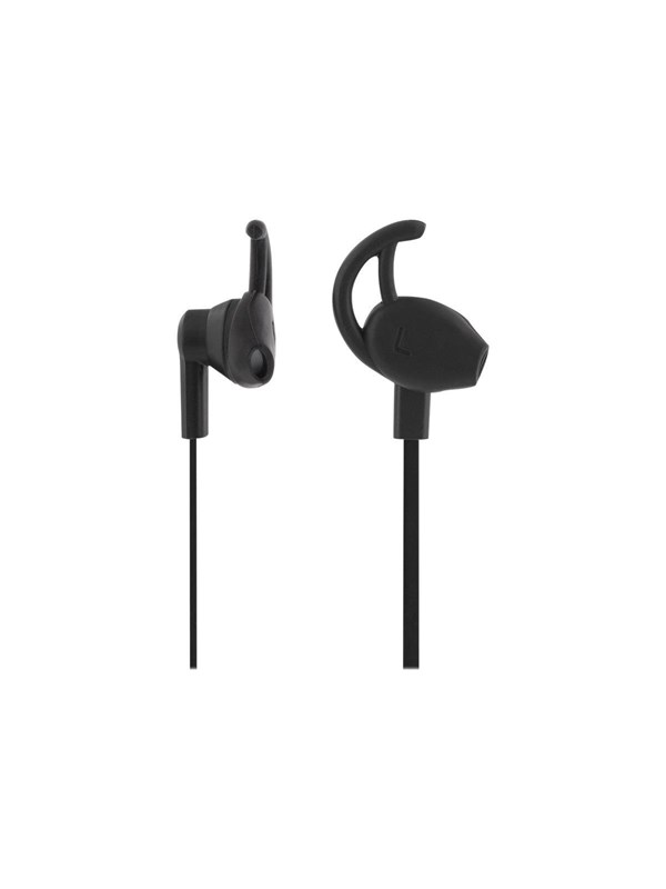 STREETZ stay-in-ear headset 1-button remote 3.5m