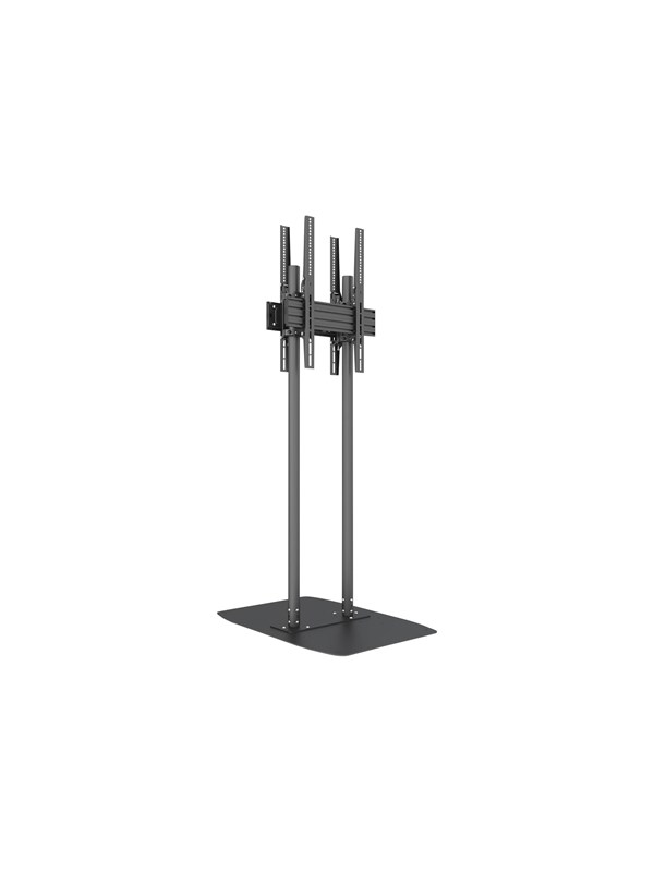 Multibrackets M Pro Dual Pole Floorbase B2B - Max 150 kg - recommended for 90 ""