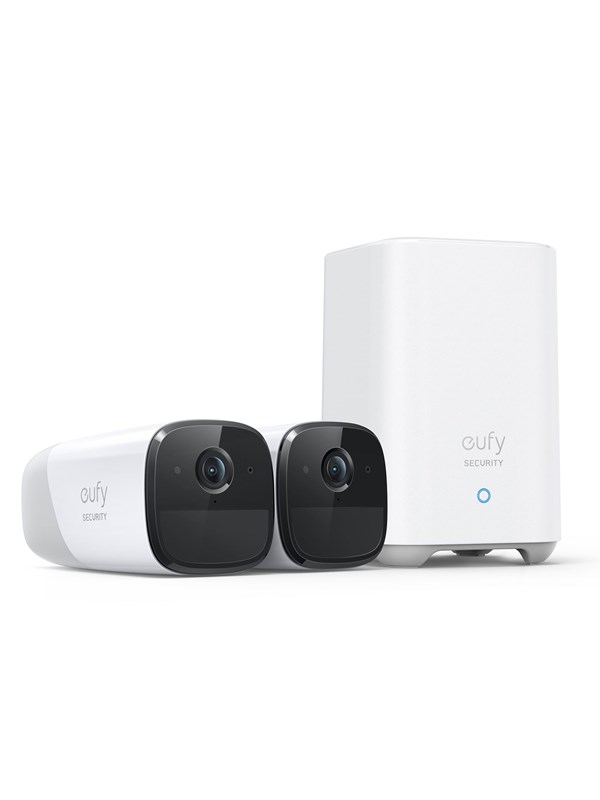 Eufy Cam S221 (eufyCam 2 Pro) 2 kameraa + Homebase