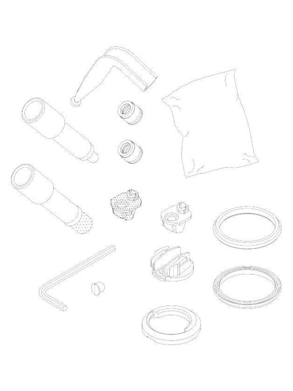 Damixa kit 1-grip for ball unit