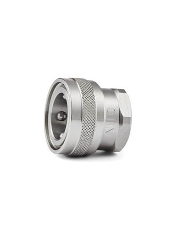 Nito 3/4" stainless steel coupler with 3/4" female bsp