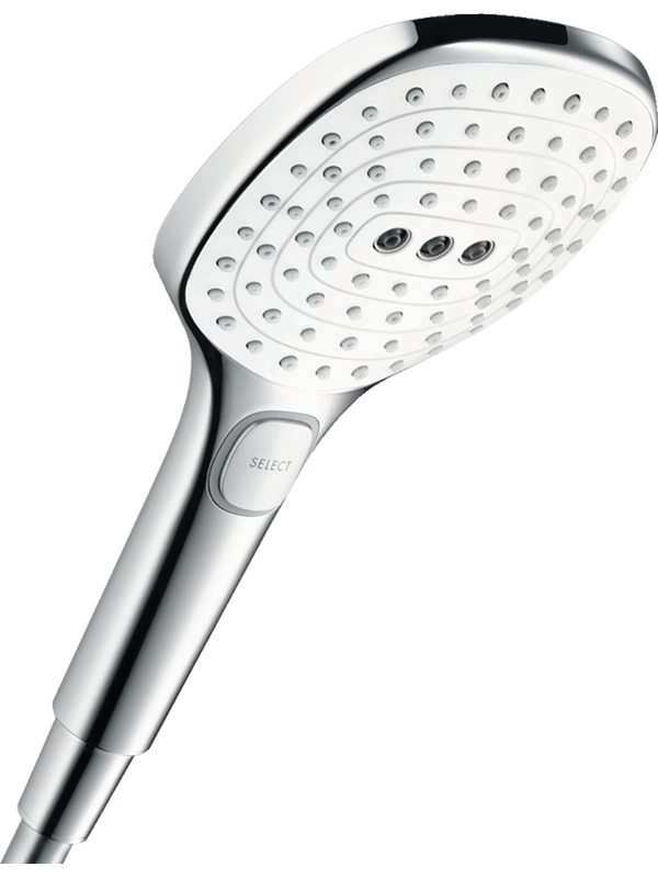 Hansgrohe raindance select E 120 3jet hand Suihku chrome/whi