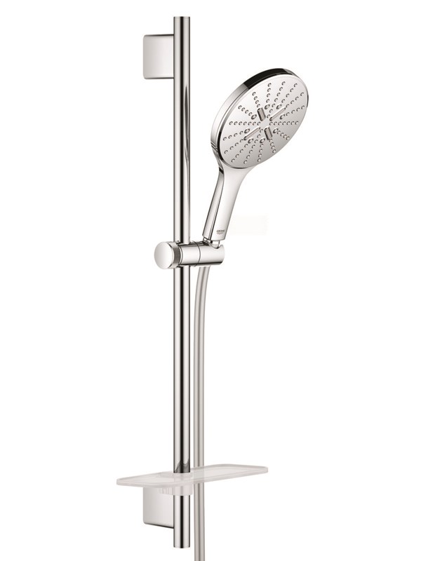 Grohe Rainshower SmartActive 150, Suihkutankosarja kolmella suihkutustavalla, Kromi