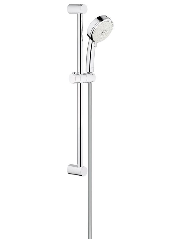 Grohe Tempesta Cosmopolitan 100, Suihkutankosarja kolmella suihkutustavalla, Kromi