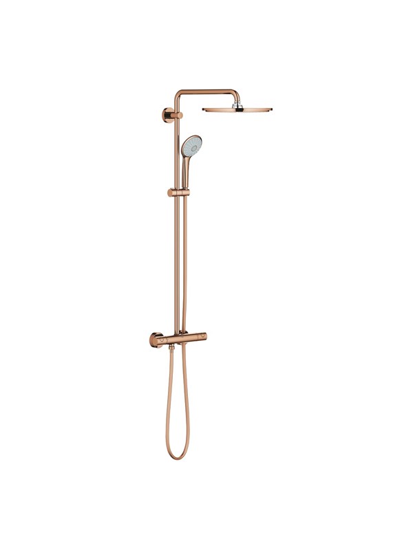 Grohe Euphoria System 310, Suihkujärjestelmä termostaattisekoittimella seinäasennukseen, Warm Sunset