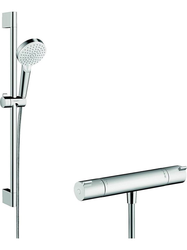 Hansgrohe Crometta Vario/Ecostat 1001 CL Combi -sarja, 65 cm.