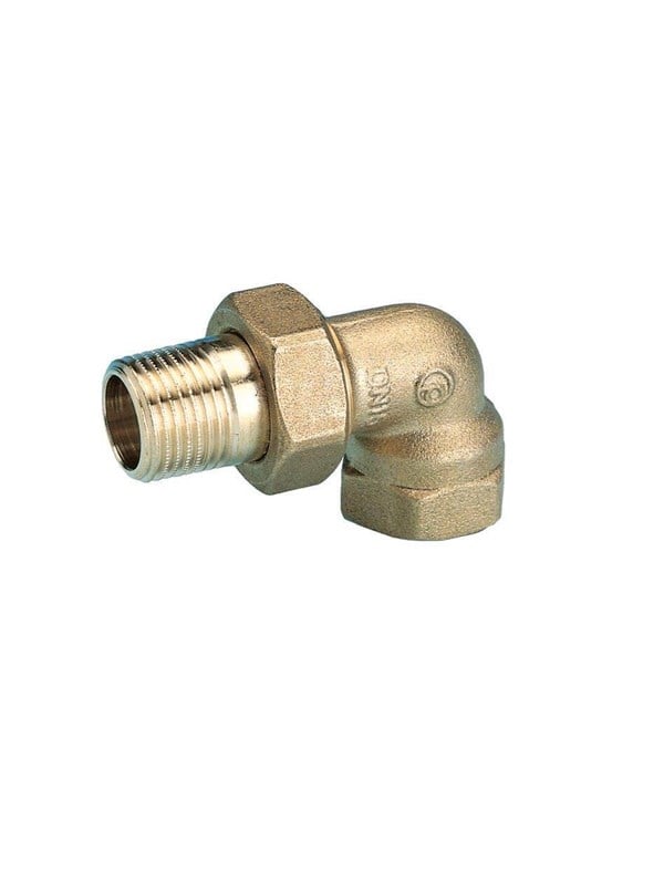 Pettinaroli Radiator connection angled 1/2""