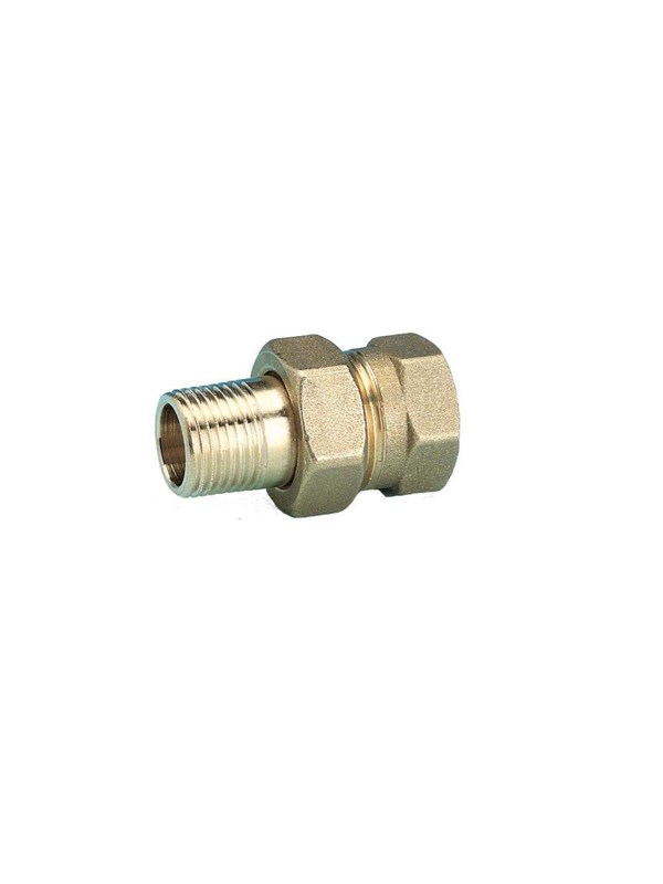 Pettinaroli Radiator connection straight 3/8""