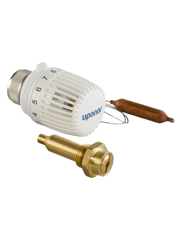 Uponor fluvia t -termostaatti hihnan kanssa push-23-c