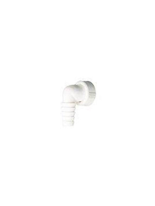 Dallmer Right-angled hose connection 1 white