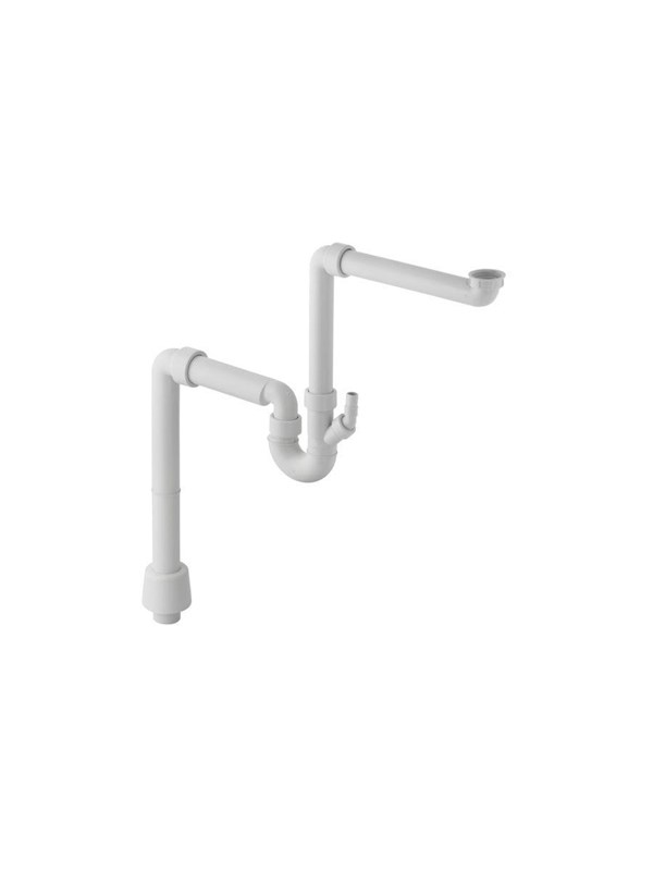 Geberit double chamber trap