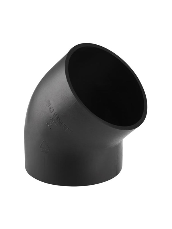 Geberit Taivuta PE-HD 45 astetta D63 L5.
