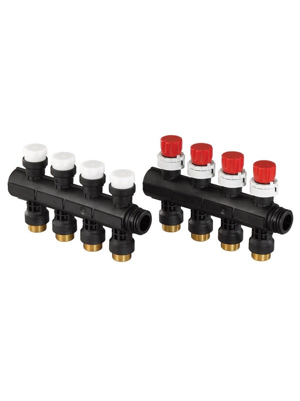 Uponor Vario Plus -ohjainlaite venttiilillä LS 4x 3/4 euro.