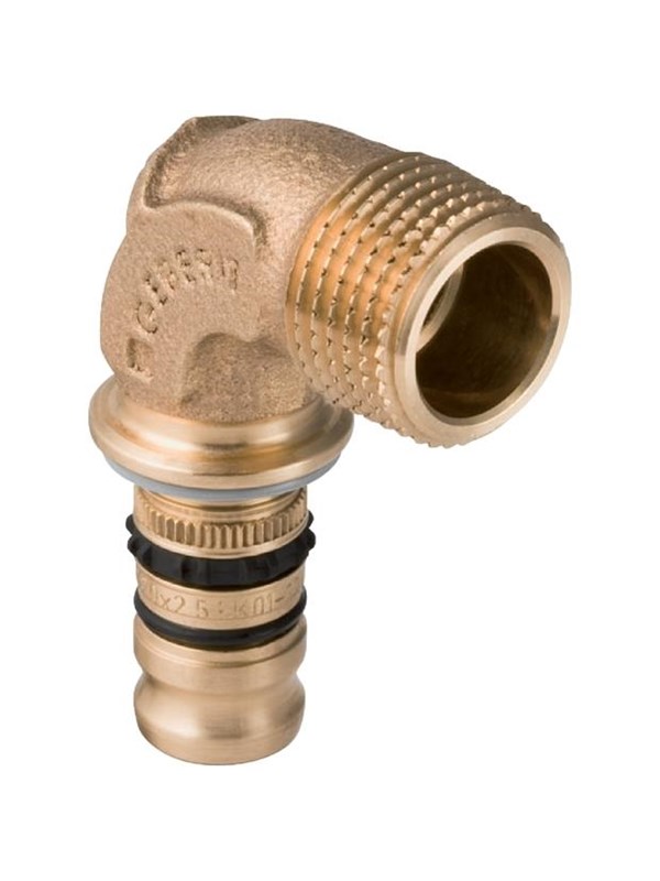 Geberit Mepla taivutusadapteri 90° uroskierteellä: d=16mm r=1