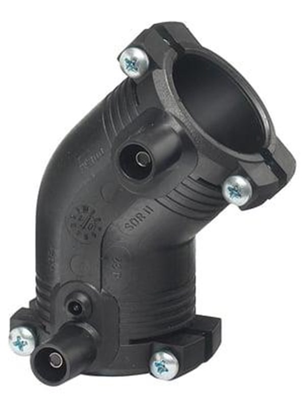 +GF+ elgef plus kyynärpää 45° 63 mm pn16 pe100-sdr11