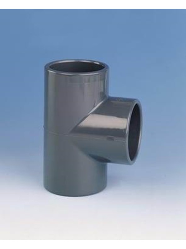 +GF+ T 90° vastaa PVC PN16 D63:a.