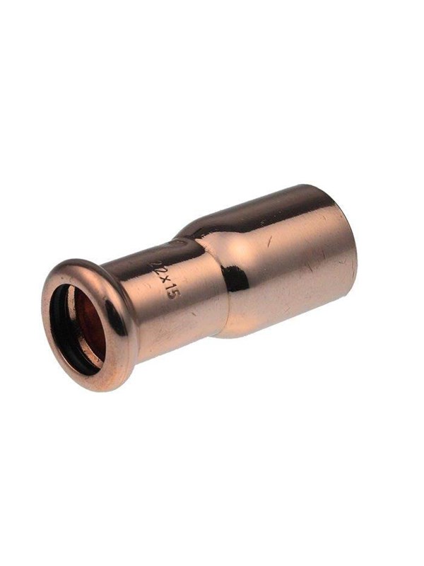 Vsh Fabrieken Xpress copper straight connector fø 15xø22
