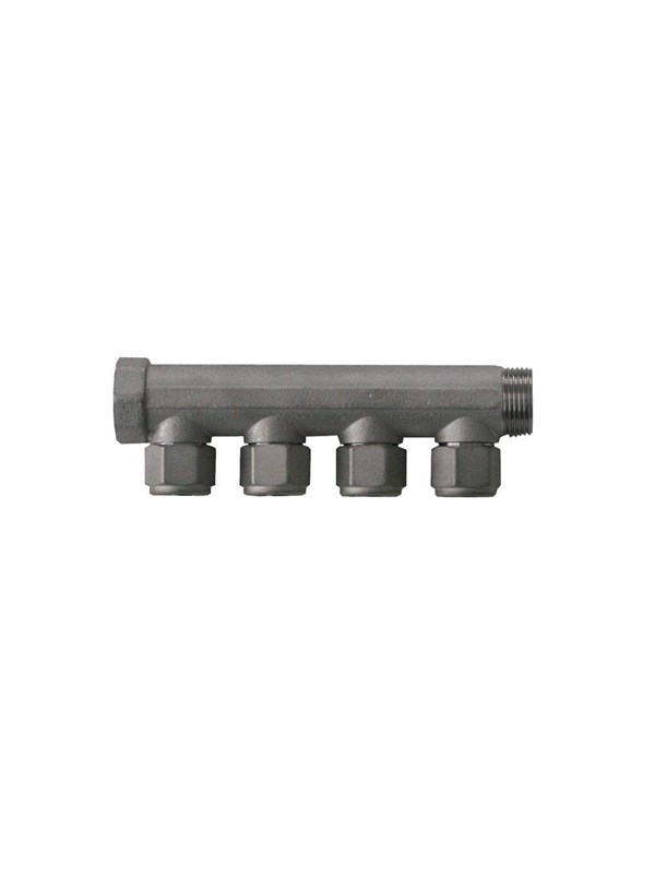 Pettinaroli manifold 4 outlets tea 15 mm