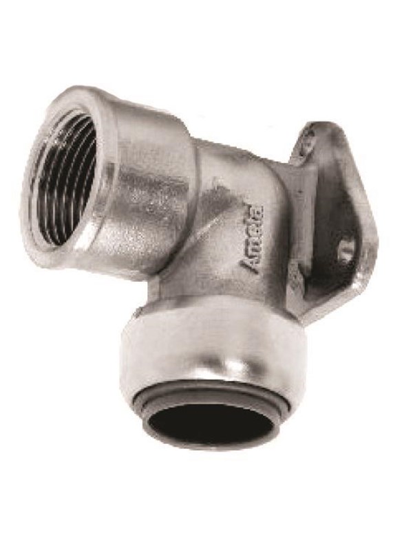 Roth backplate elbow 15 mm x 1/2""