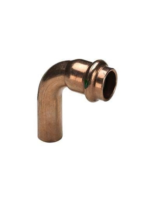 Viega Profipress bend 90° 28 Copper/bright 291686