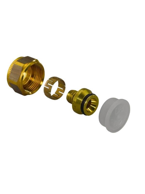 Uponor Vario-puristussovitin PEX 16x1.8/2.0-G3/4ft euroa