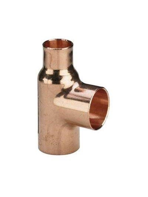 Viega T-piece 18 x 15 x 18 mm copper