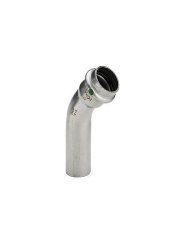 Viega sanpress inox kyynärpää 45° 15 435387