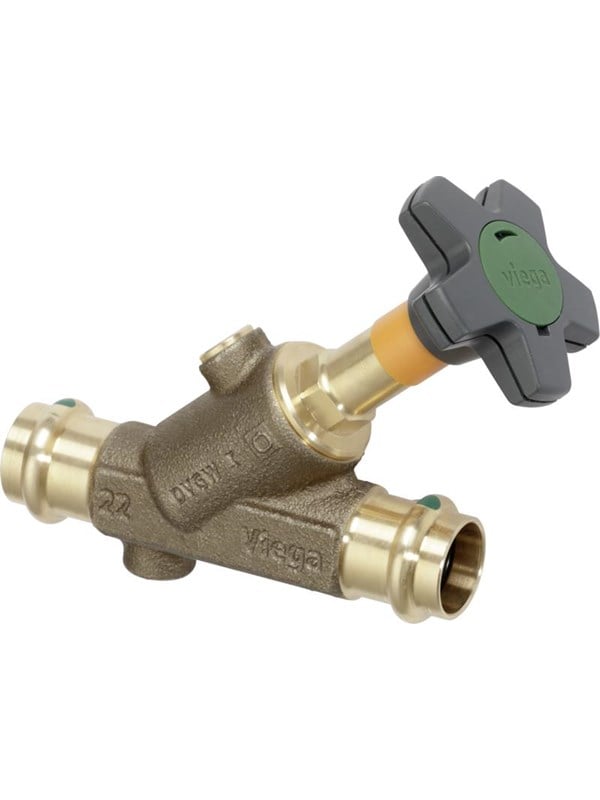 Viega Easytop kalteva istuinsulkuventtiili 28 mm