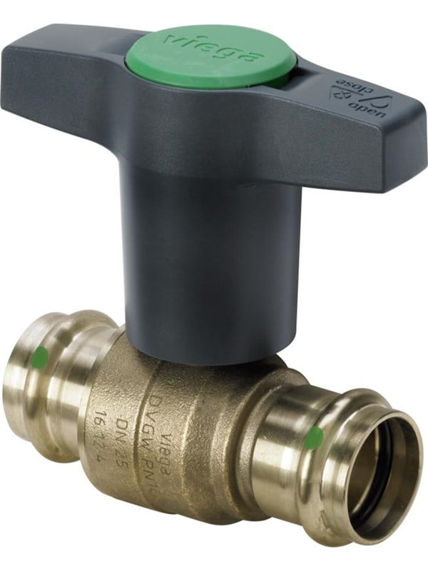 Viega Helppo Top-palloventtiili 15 mm