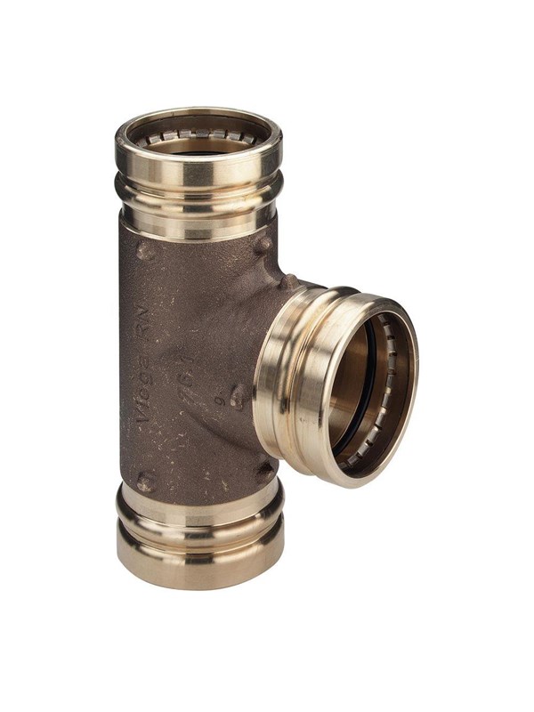 Viega Sanpress xl T-liitin 76,1 mm