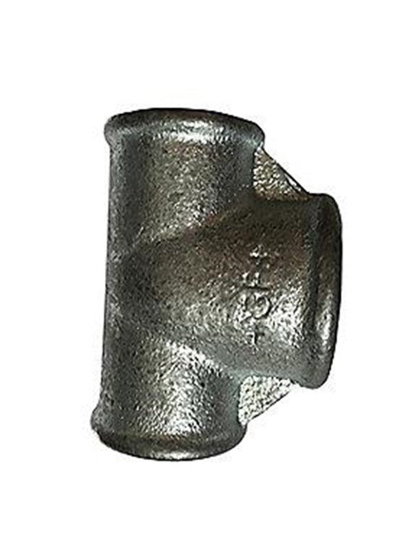 +GF+ Tee galvanized 1 1/2 x 2 x 1 1/2