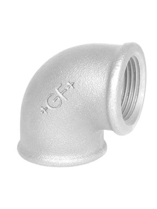 +GF+ Elbow 90° galvanized for f 1 x 1/2