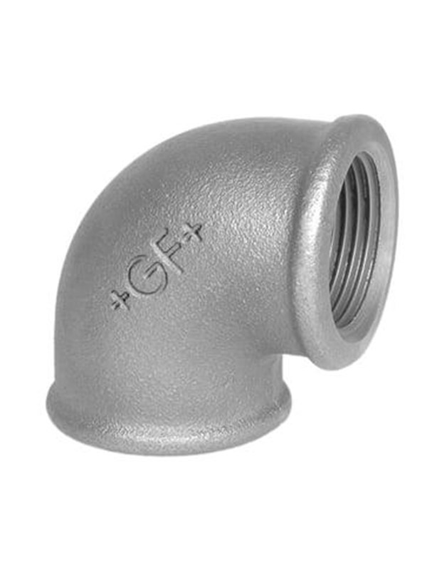 +GF+ Elbow 90° black for f 1 1/4 x 1
