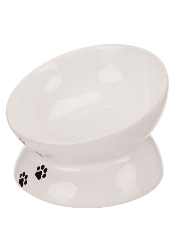 Trixie Ceramic Bowl Cat 150 ml Valkoinen
