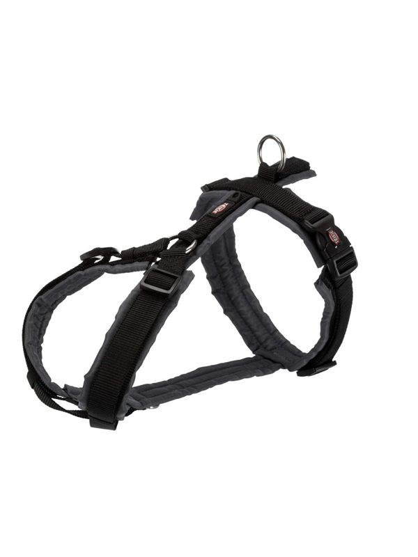 Trixie Premium Trekking Harness M: 53-64 cm/20 mm Musta