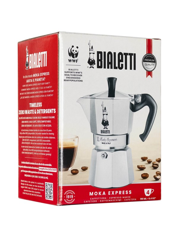 Bialetti Moka Express 4 kupillista