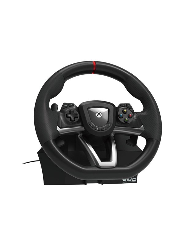 Hori Racing Wheel Overdrive, Ohjauspyörä, Xbox Series S, Xbox Series X, D-pad, 270°, Langallinen, Musta, Hopea