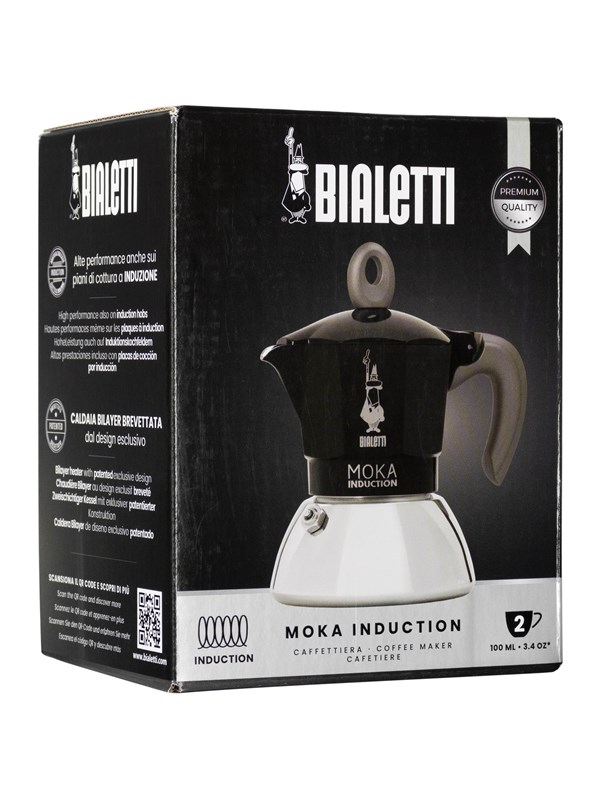 Bialetti Moka Induction 2.0 - 2 kupillista