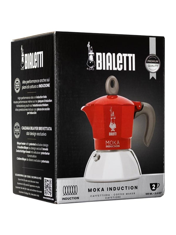 Bialetti Moka Induction 2.0 - 2 kupillista